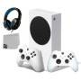 Consola de videojuegos de la serie Xbox S BLANCA CON BULLE DE AXACIÓN DEL PERNO DE EXODUS METRO CON CONTROLADOR 2 UTILIZ