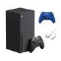 Microsoft Xbox Series X 2 Controladores Gaming Bundle, Controladores inalámbricos de Xbox Series X 1TB, Blue Blue y Blac