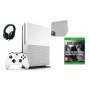 Consola de juego de Microsoft Xbox One S 500GB White con Call of Duty- Modern Warfare Bolt Bundle utilizado