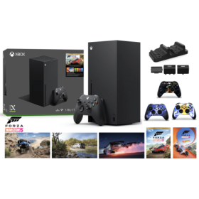 2023 Consola de juego SSD de Microsoft Xbox Serie X 1TB, Horizon Forza 5 Holiday Bundle, 16 GB de RAM, 8x CPU Zen 2, 4K