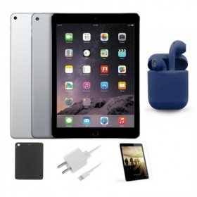 Caja abierta | Apple iPad Air | 9.7 pulgadas | Solo wi-fi | 128 GB | Paquete: vidrio templado preinstalado, estuche, car