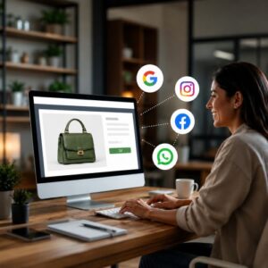 Diagrama de un embudo mostrando cómo automatizar las ventas online en un negocio